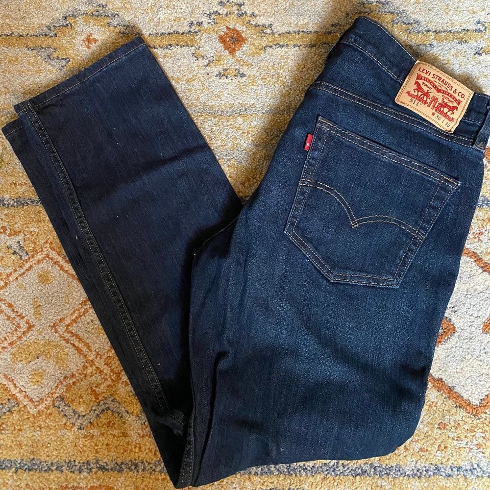 Levi Strauss 511 Slim-Fit Jeans (W: 36; L:30)